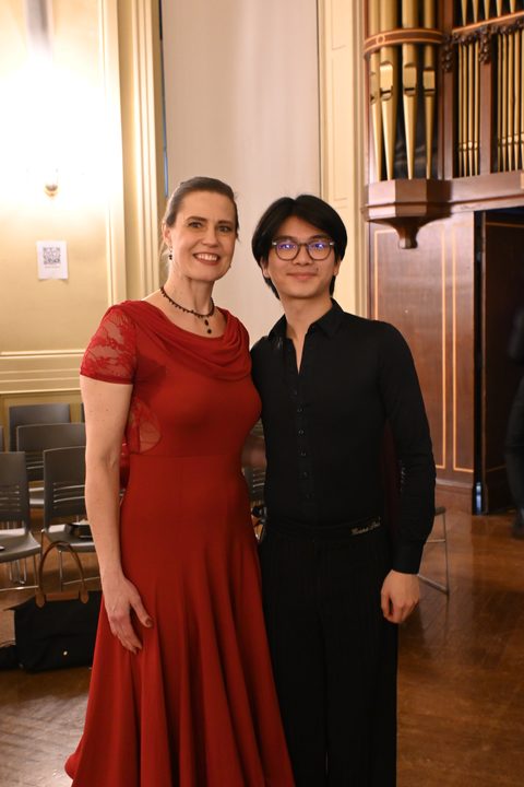 [Professor] and [student] — Dancing With The Professors, 15 March 2026